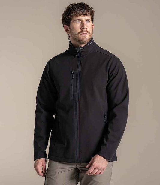 Craghoppers Expert Kiwi Three Layer Soft Shell Jacket | Black