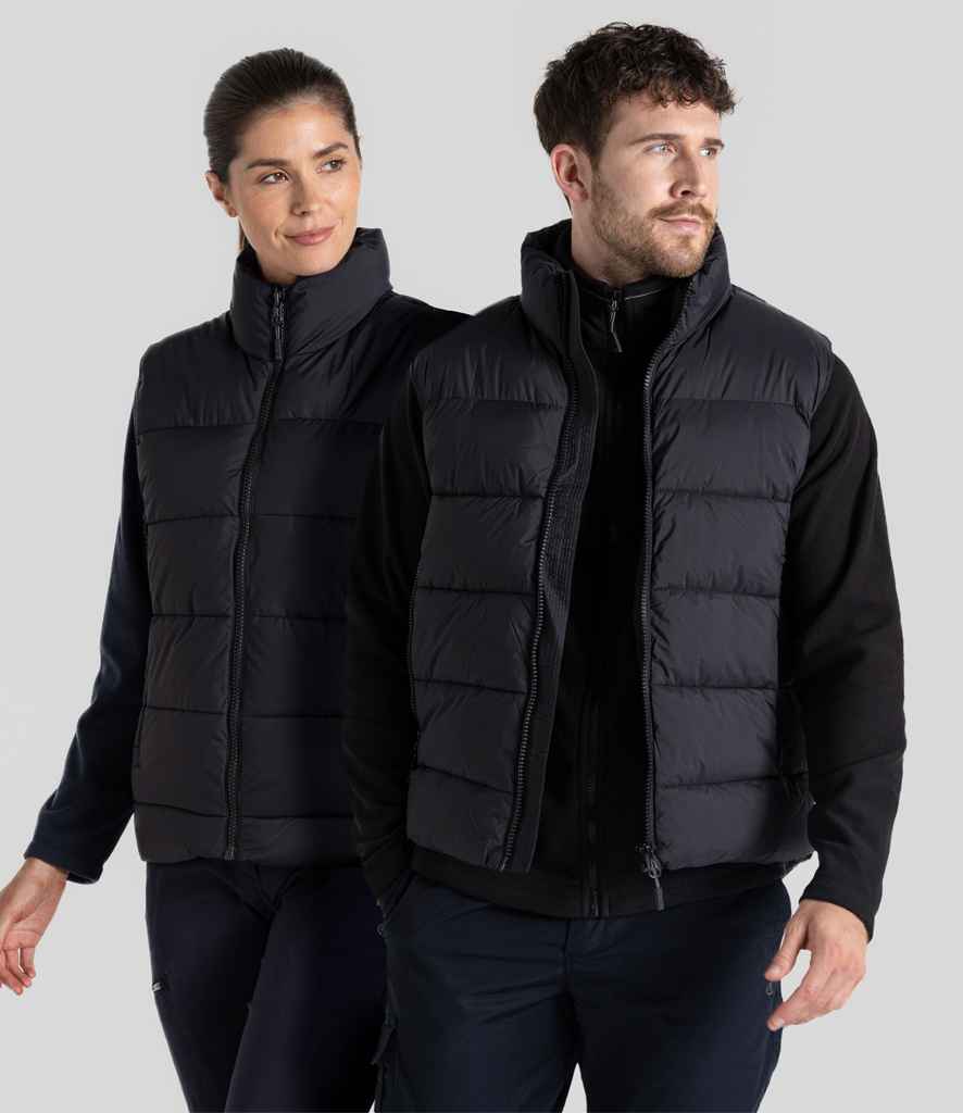 Craghoppers Expert Unisex Winter Padded Bodywarmer | Black