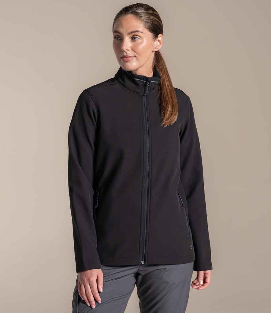 Craghoppers Expert Ladies Basecamp ll Soft Shell Jacket | Black