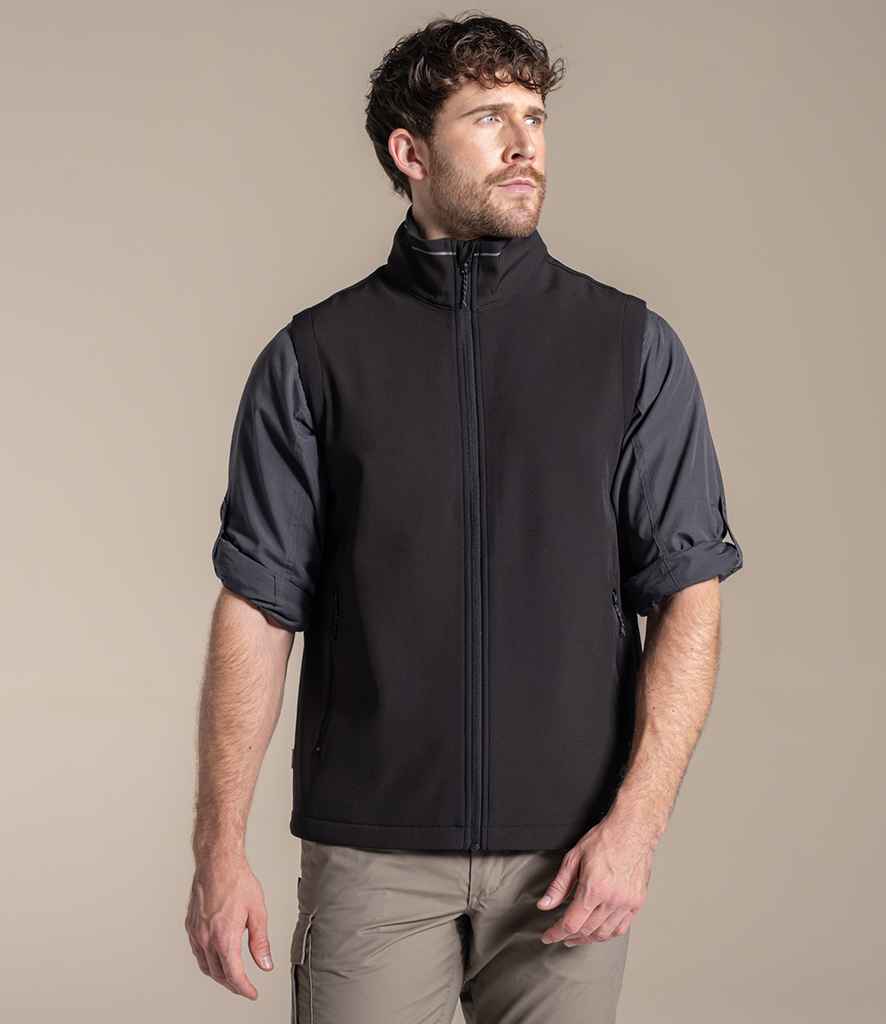Craghoppers Expert Basecamp ll Soft Shell Bodywarmer | Black