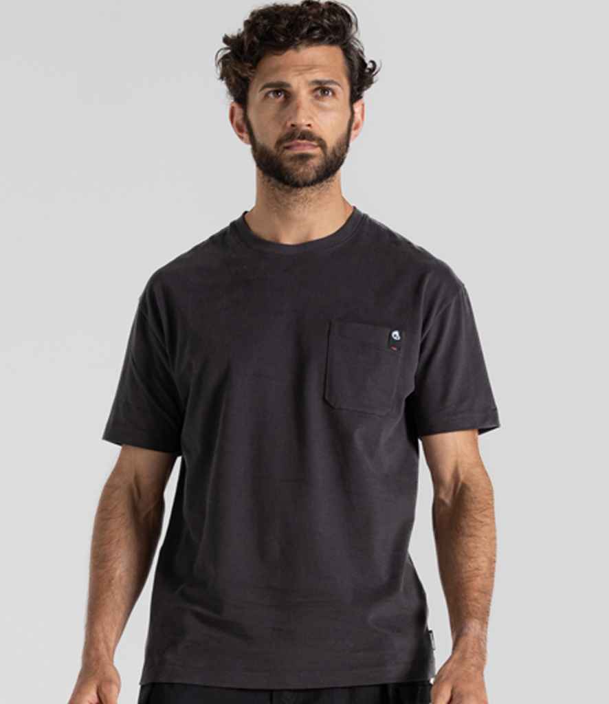 Craghoppers Workwear Wakefield Pocket T-Shirt | Carbon Grey