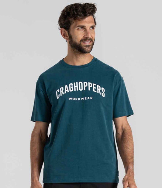 Craghoppers Workwear Batley T-Shirt | Dark Aegean Blue