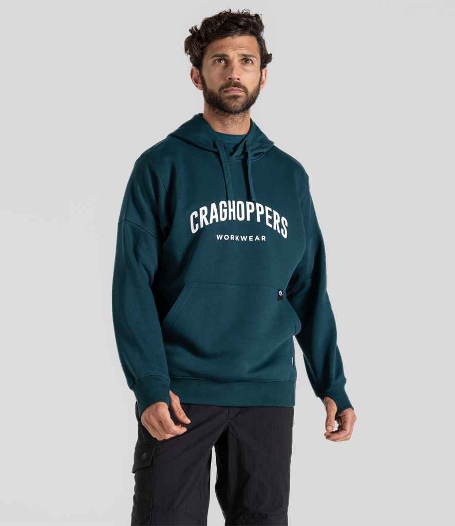 Craghoppers Workwear Oulston Hoodie | Dark Aegean Blue