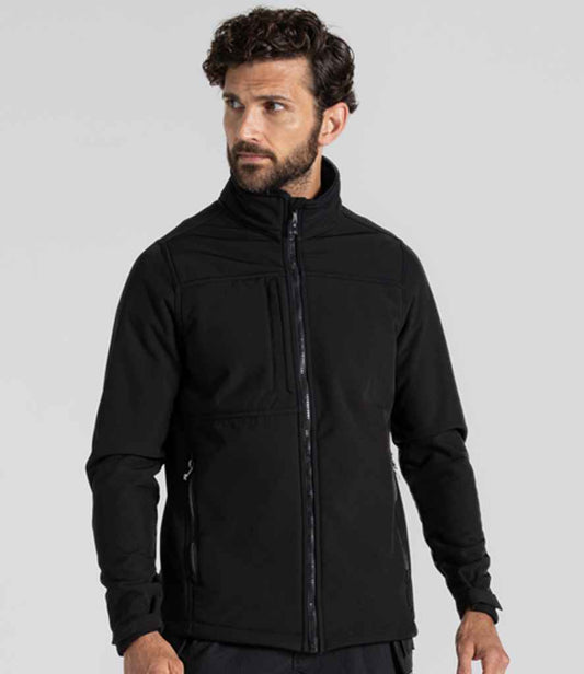 Craghoppers Workwear Whitby Soft Shell Jacket | Black