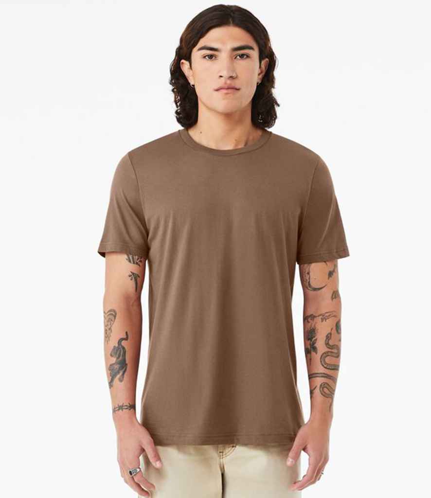 Canvas Unisex Crew Neck T-Shirt | Brown