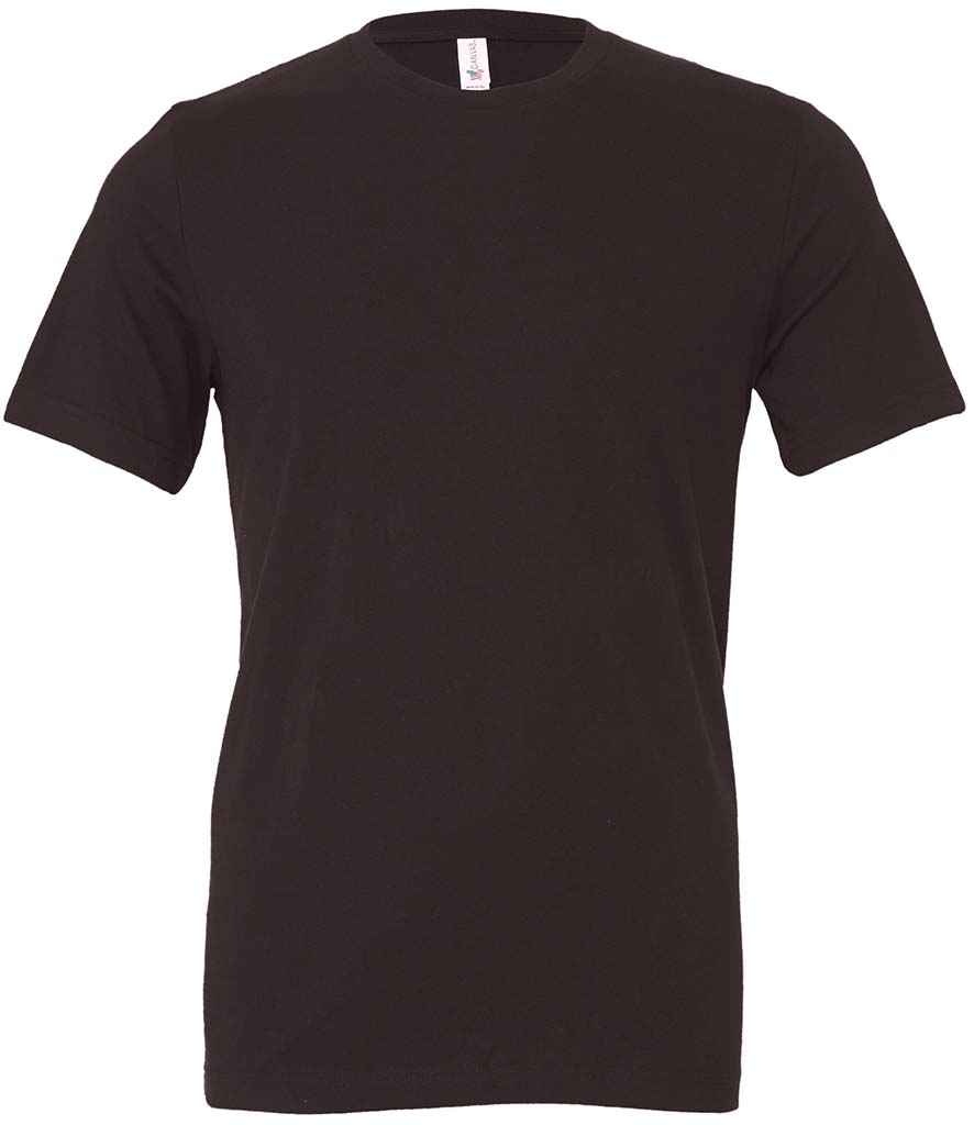 Canvas Unisex Crew Neck T-Shirt | Dark Grey Solid