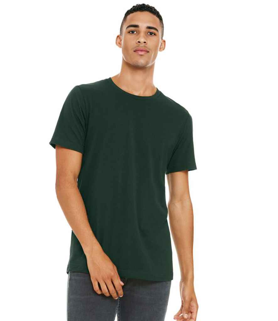 Canvas Unisex Crew Neck T-Shirt | Forest Green