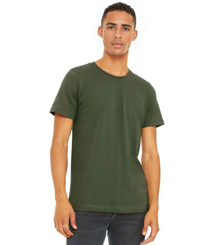 Canvas Unisex Crew Neck T-Shirt | Military Green