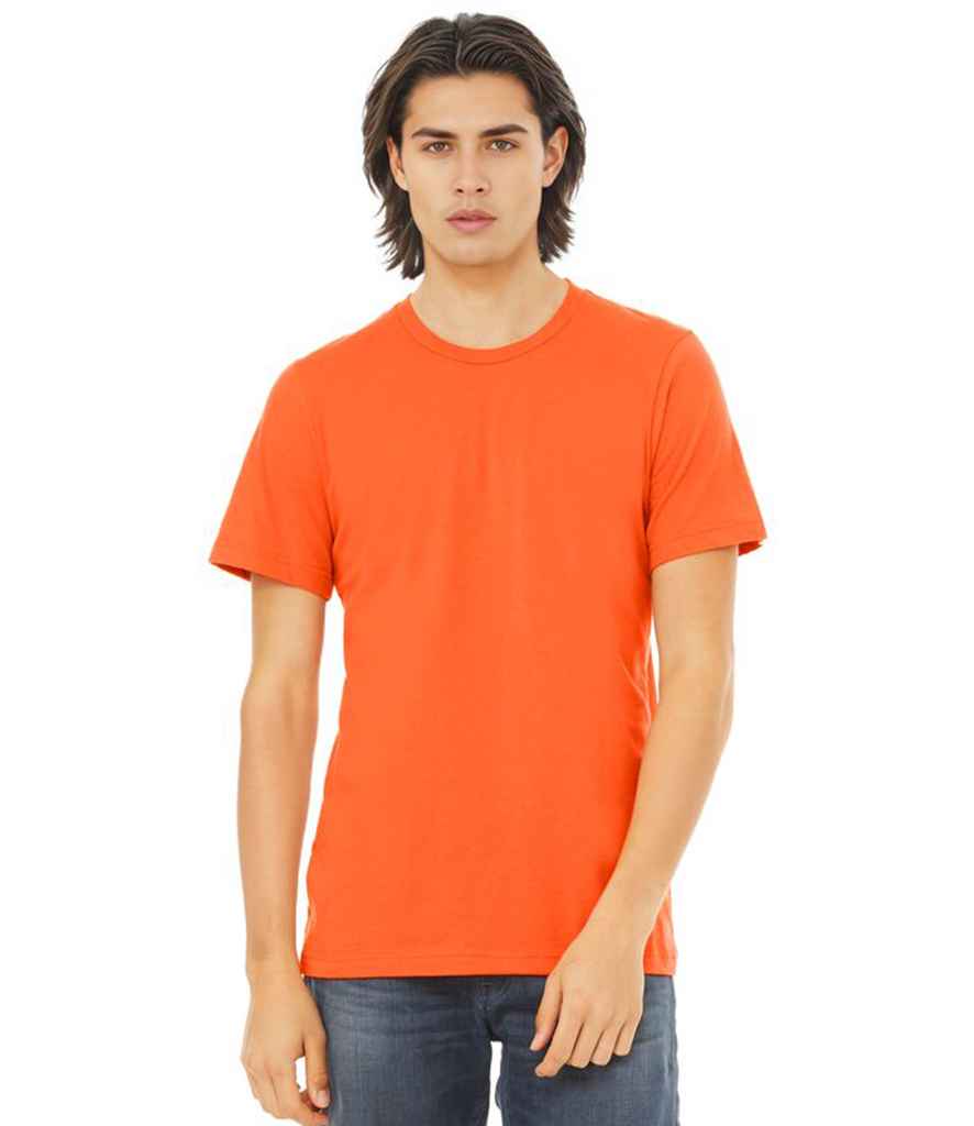 Canvas Unisex Crew Neck T-Shirt | Orange