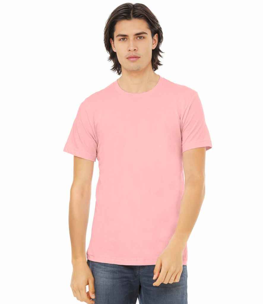 Canvas Unisex Crew Neck T-Shirt | Pink