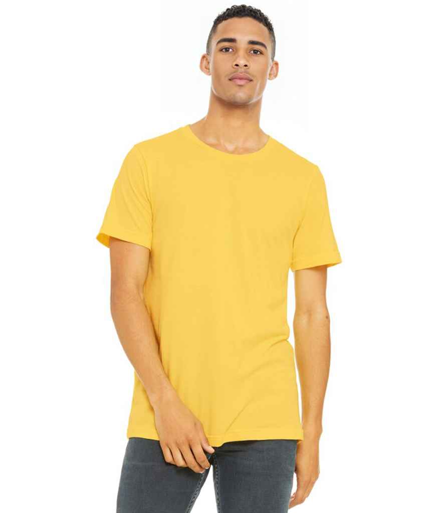 Canvas Unisex Crew Neck T-Shirt | Yellow