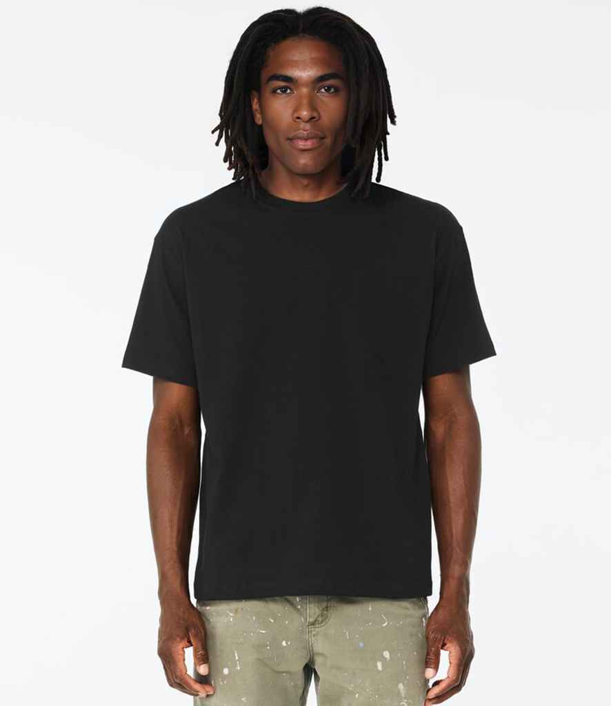 Canvas Unisex Heavyweight Boxy T-Shirt | Black