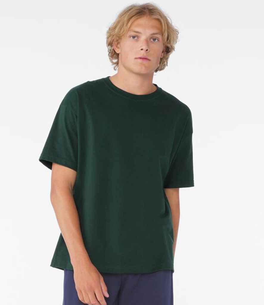 Canvas Unisex Heavyweight Boxy T-Shirt | Forest Green