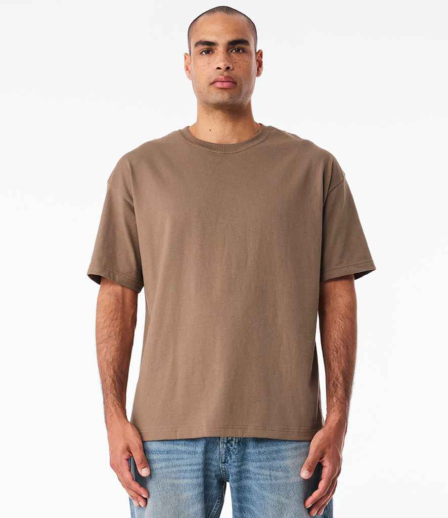 Canvas Unisex Heavyweight Boxy T-Shirt | Vintage Brown