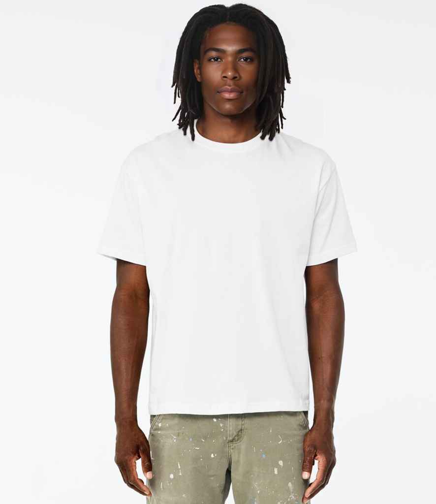 Canvas Unisex Heavyweight Boxy T-Shirt | White