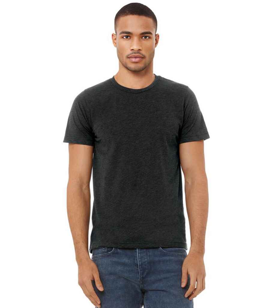 Canvas Unisex Tri-Blend T-Shirt | Charcoal Black Tri-Blend