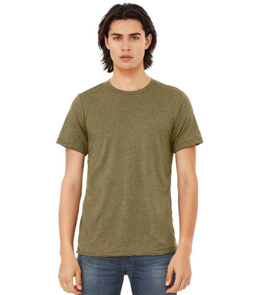 Canvas Unisex Tri-Blend T-Shirt | Olive Green Tri-Blend