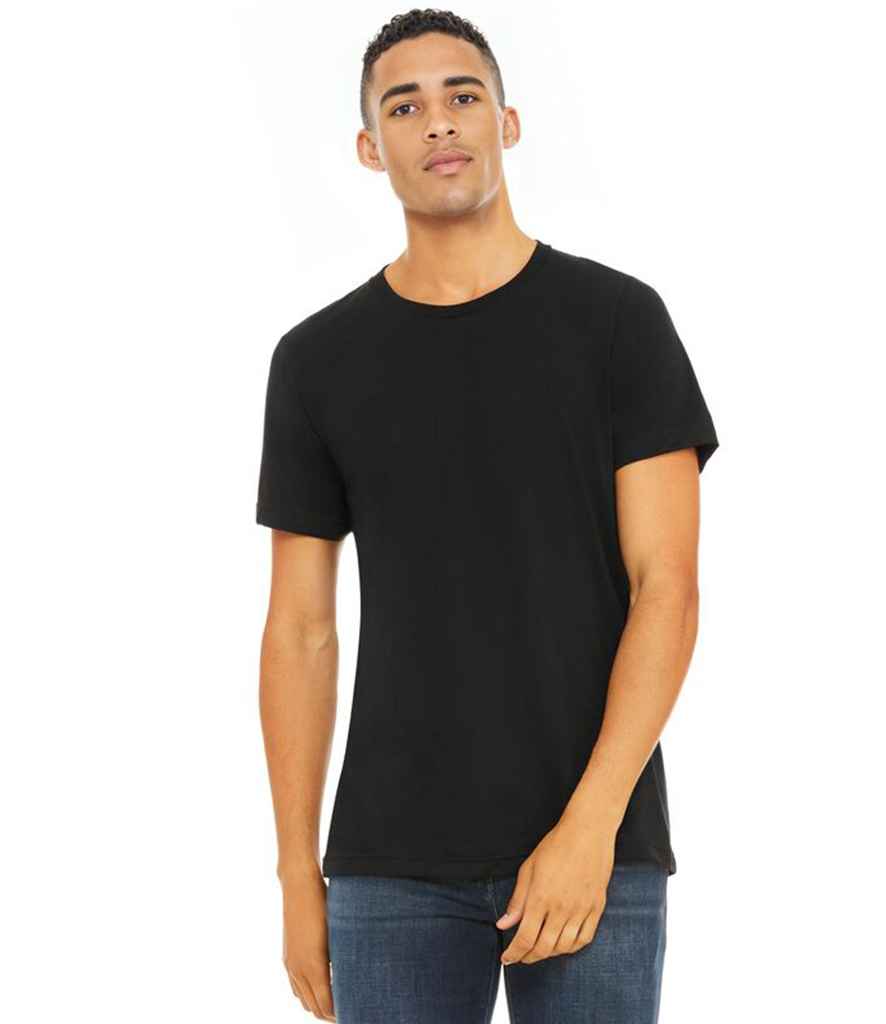 Canvas Unisex Tri-Blend T-Shirt | Solid Black Tri-Blend