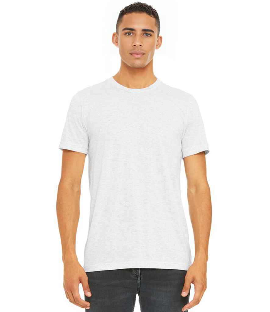 Canvas Unisex Tri-Blend T-Shirt | White Fleck Tri-Blend