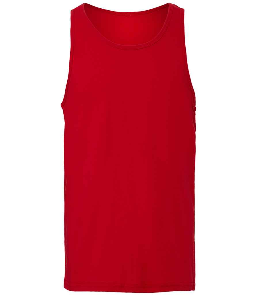 Canvas Unisex Jersey Tank Top | Red