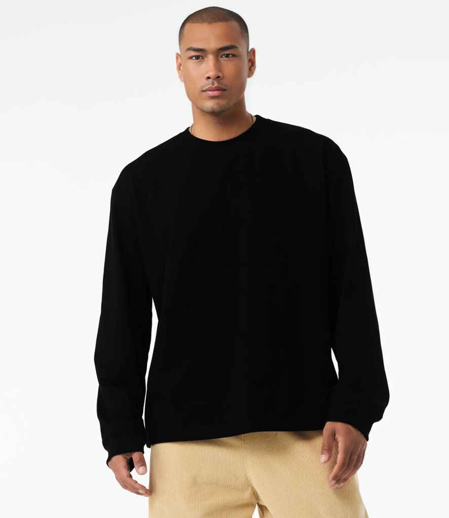 Canvas Unisex Heavyweight Long Sleeve T-Shirt | Black