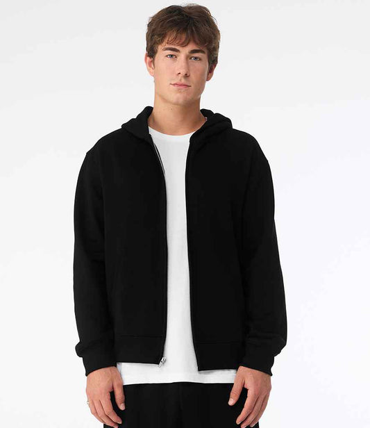 Canvas Unisex Heavy Full Zip Hoodie | Black