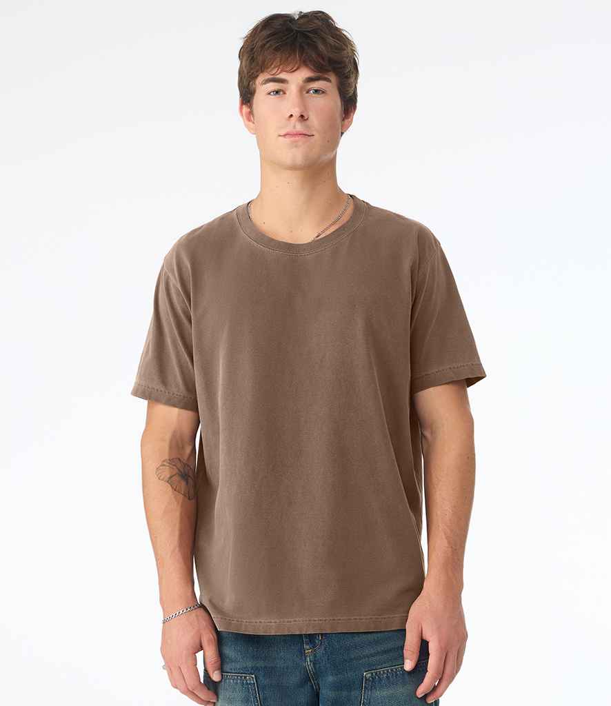 Canvas Unisex Heavyweight Washed T-Shirt | Washed Cocoa