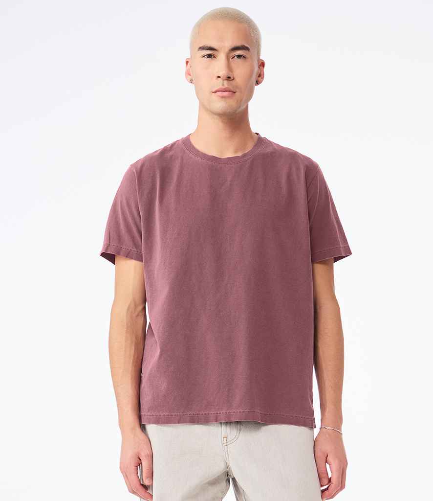 Canvas Unisex Heavyweight Washed T-Shirt | Washed Maroon