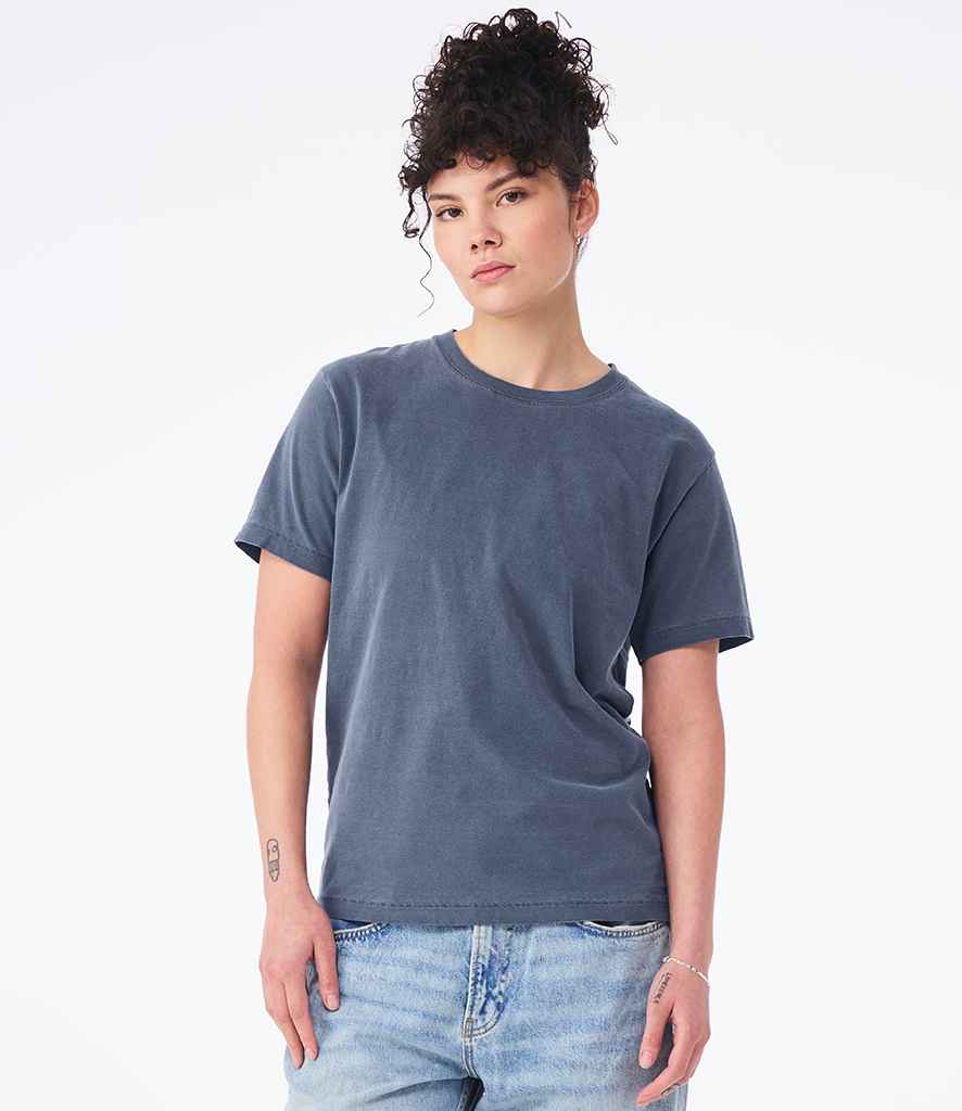 Canvas Unisex Heavyweight Washed T-Shirt | Washed Navy