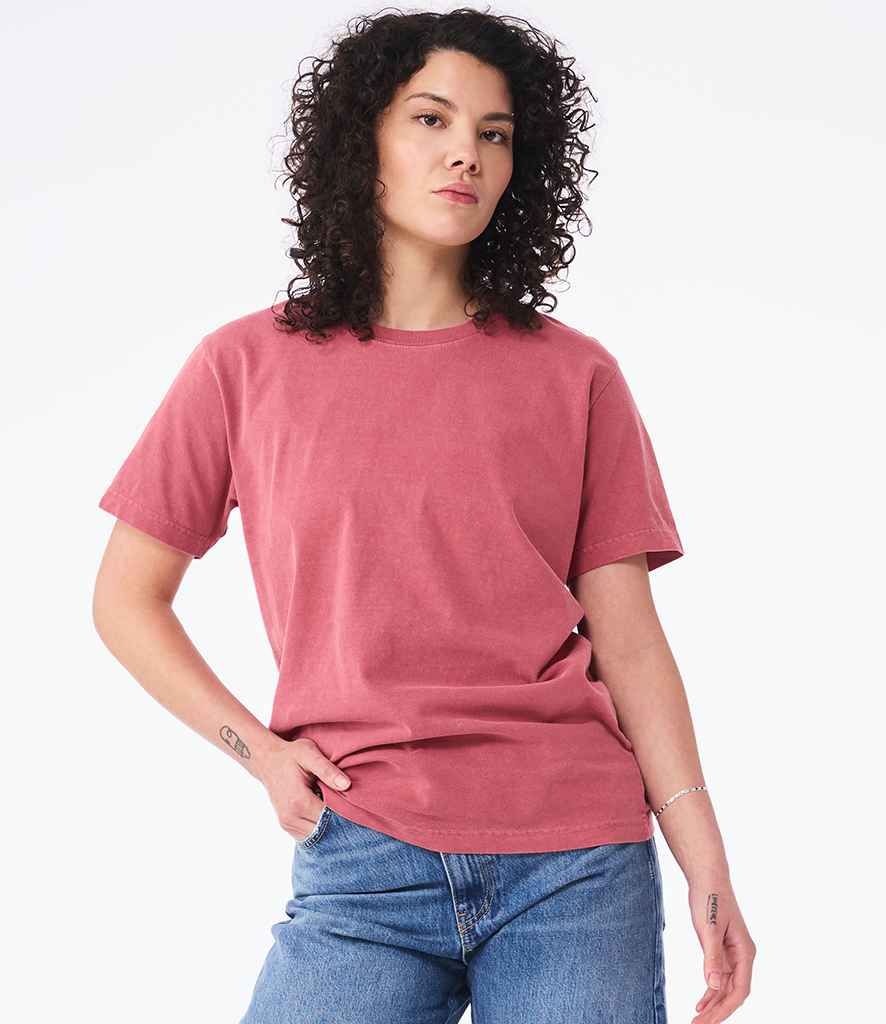 Canvas Unisex Heavyweight Washed T-Shirt | Washed Red