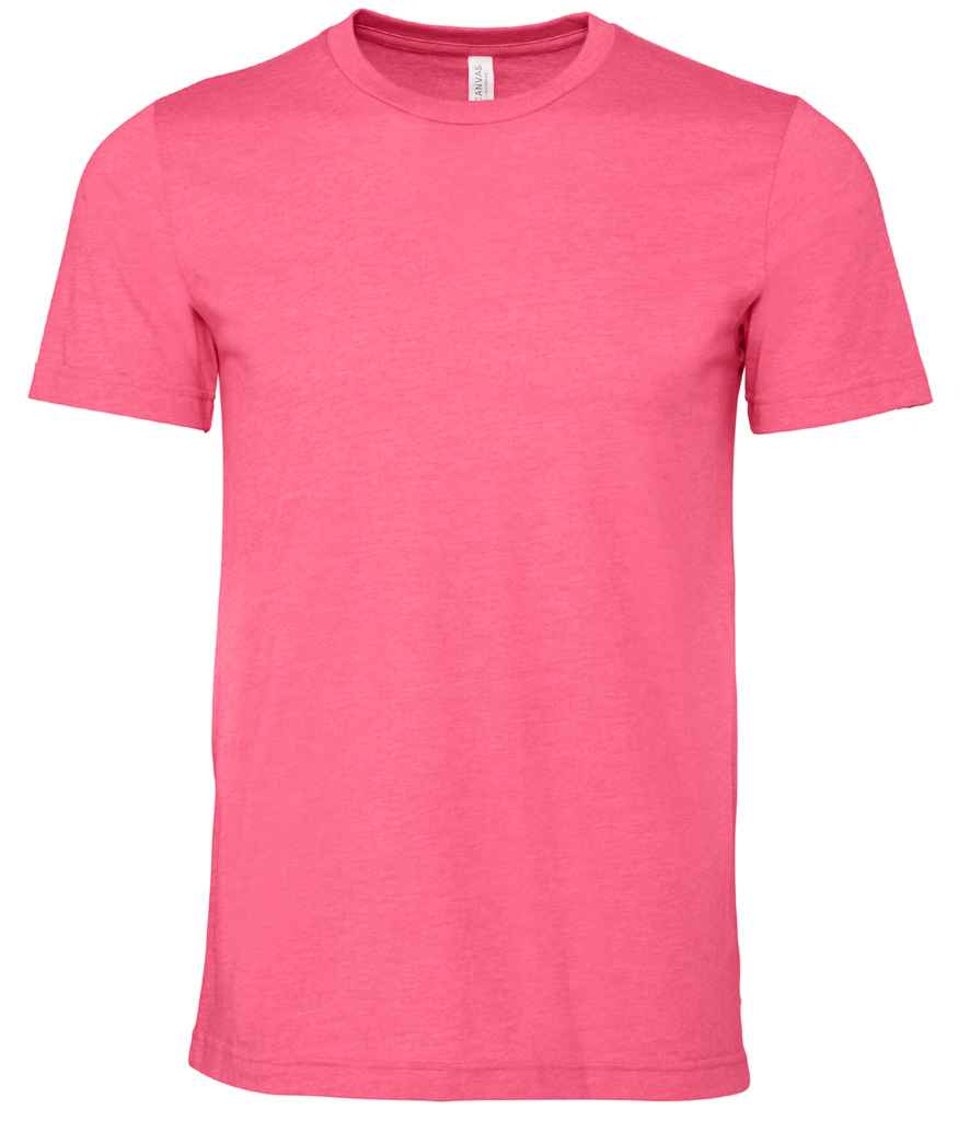 Canvas Unisex Heather CVC T-Shirt | Heather Charity Pink