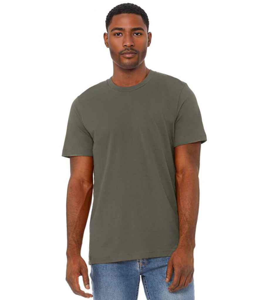 Canvas Unisex Heather CVC T-Shirt | Heather Military Green