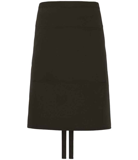 Dennys Polyester Waist Apron with Pocket | Black