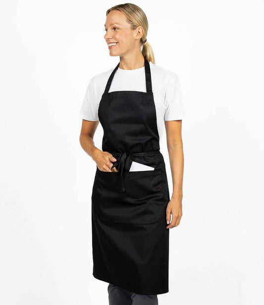 Dennys Low Cost Apron with Pocket | Black