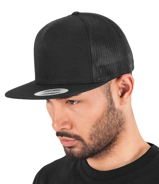 Flexfit Classic Trucker Cap | Black