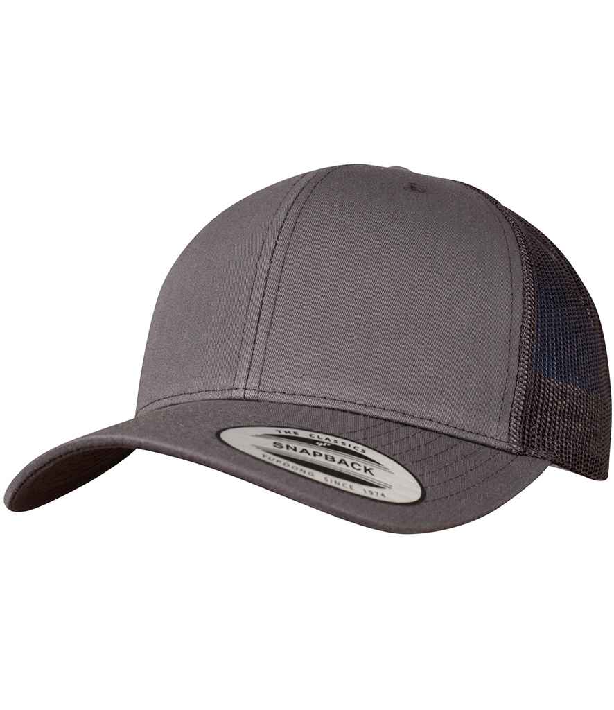 Flexfit Retro Trucker Cap | Dark Grey