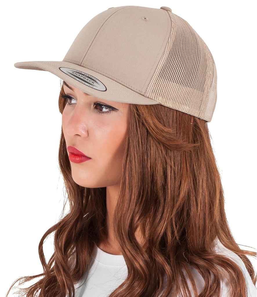 Flexfit Retro Trucker Cap | Khaki