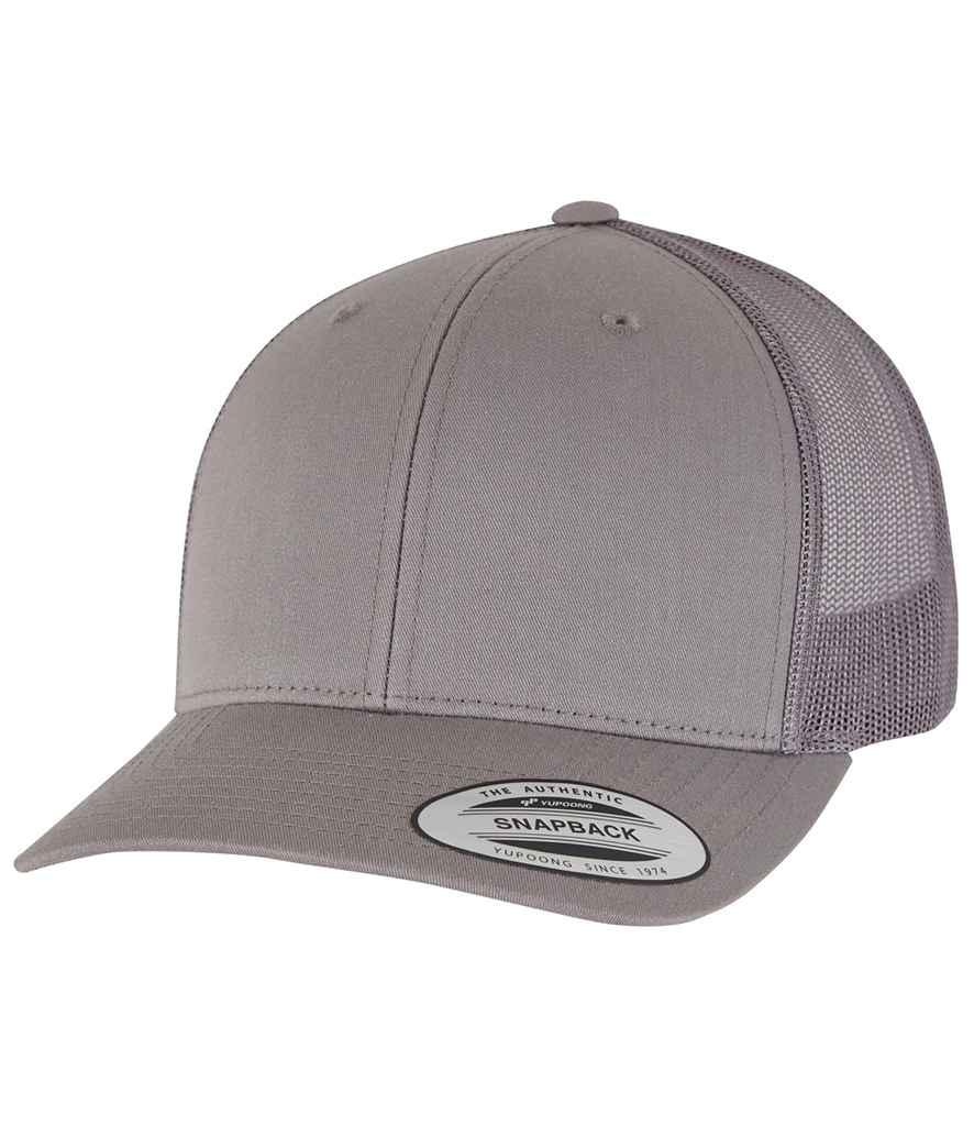 Flexfit Retro Trucker Cap | Steel Grey