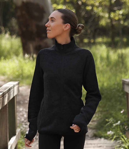 Stormtech Ladies Yosemite Full Zip Fleece Jacket | Black Heather