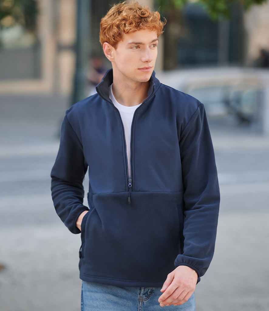 Front Row 1/2 Zip Micro Fleece | Navy