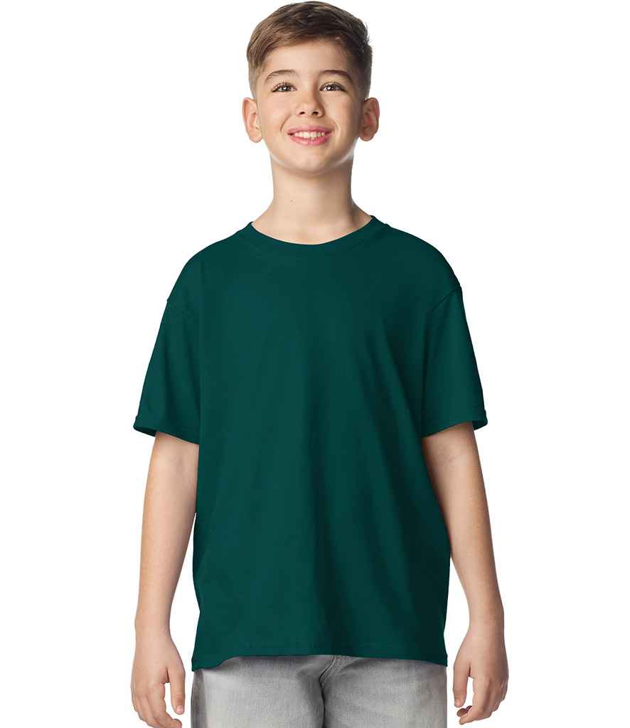 Gildan Kids SoftStyle® Youth T-Shirt | Fan Marine Green