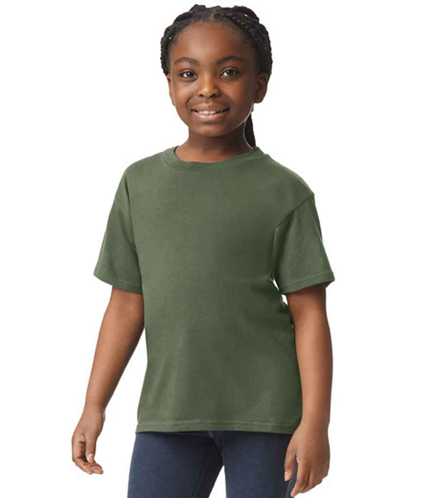 Gildan Kids SoftStyle® Youth T-Shirt | Military Green