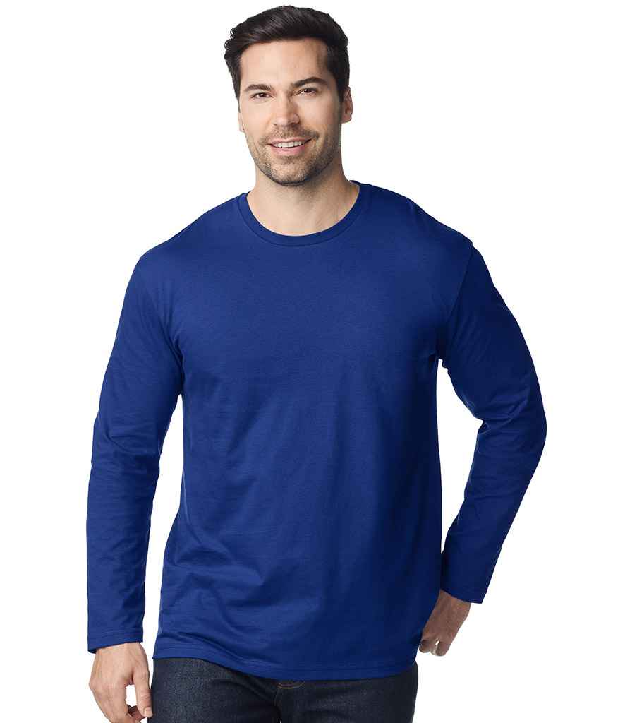Gildan SoftStyle® Long Sleeve T-Shirt | Fan Deep Royal