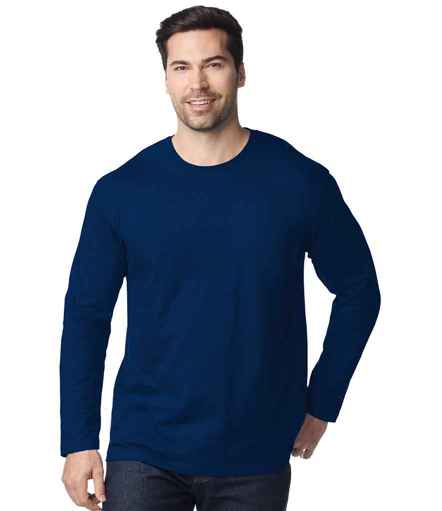 Gildan SoftStyle® Long Sleeve T-Shirt | Navy
