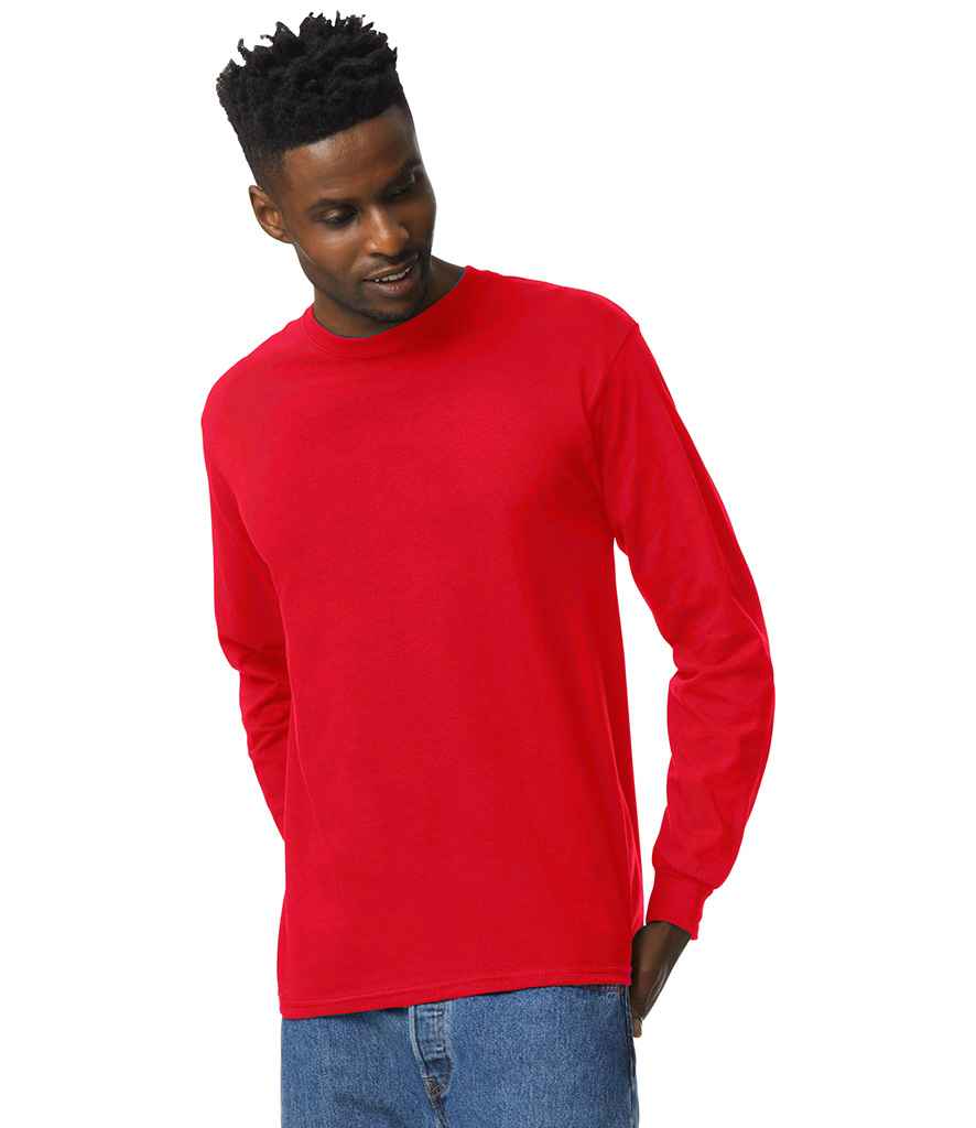 Gildan Ultra Cotton™ Long Sleeve T-Shirt | Red