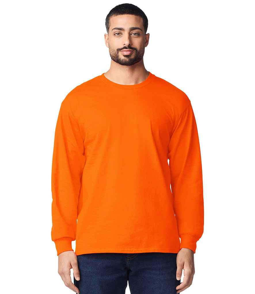 Gildan Ultra Cotton™ Long Sleeve T-Shirt | S Orange