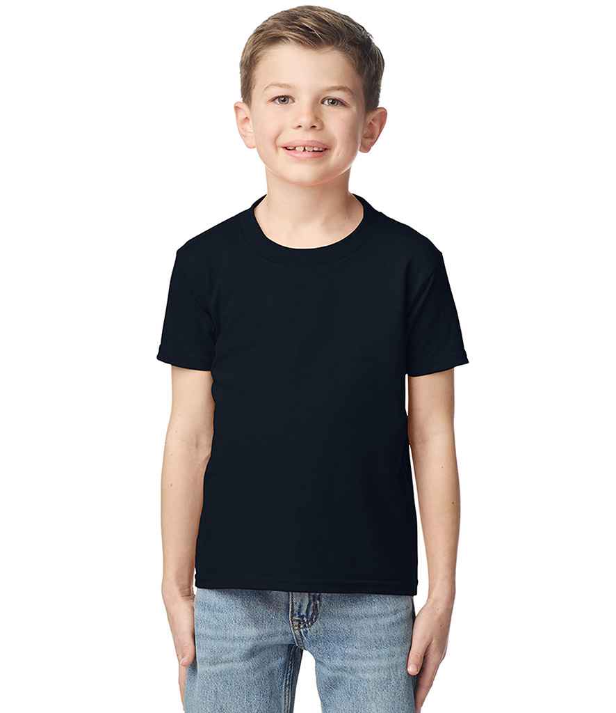 Gildan Kids SoftStyle® Midweight T-Shirt | Pitch Black