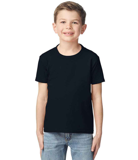 Gildan Kids SoftStyle® Midweight T-Shirt | Pitch Black