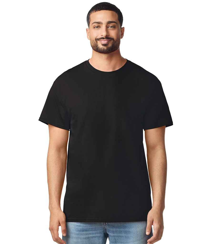 Gildan Light Cotton No Label T-Shirt | Black