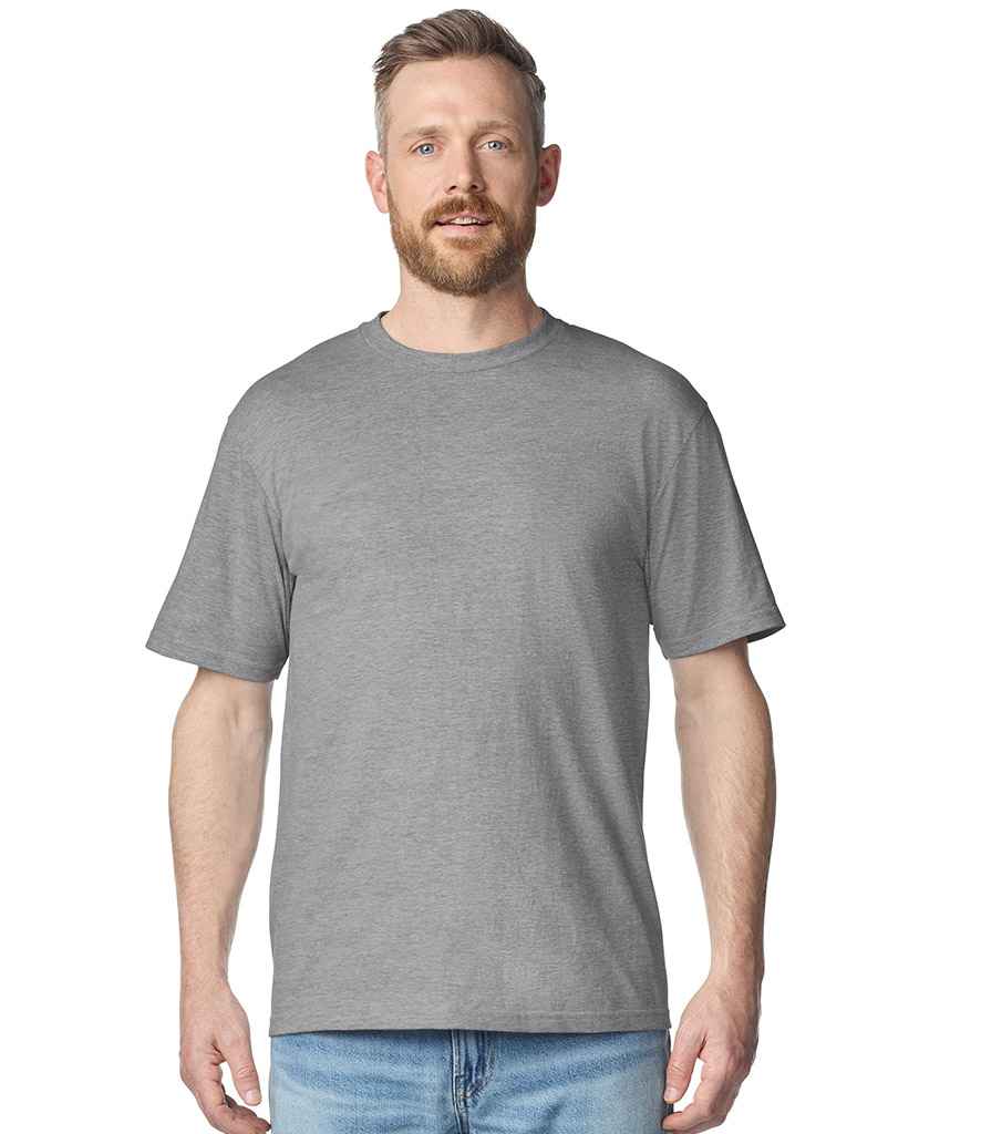 Gildan SoftStyle® Midweight No Label T-Shirt | Sport Grey